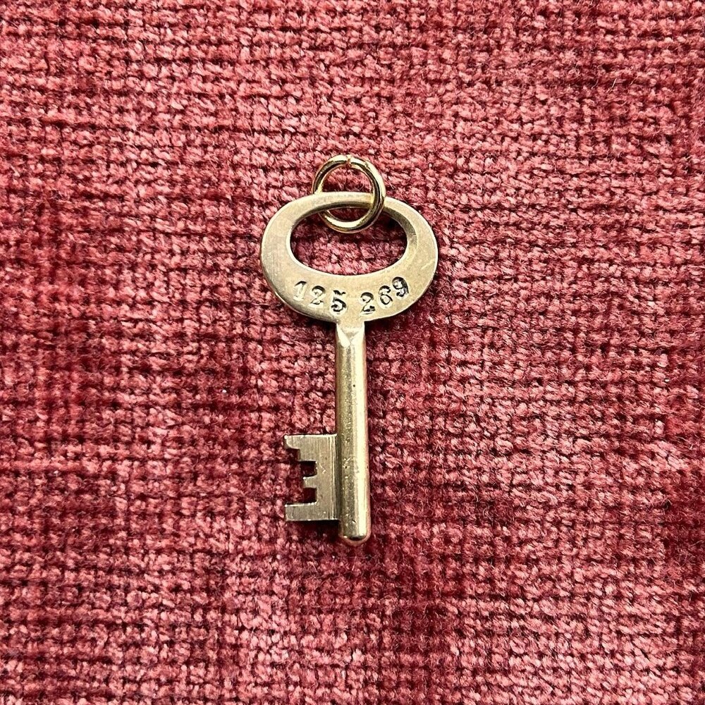 LOUIS VUITTON Vintage Steamer Trunk Skeleton Luggage Key # 125269 - Picture 2 of 4